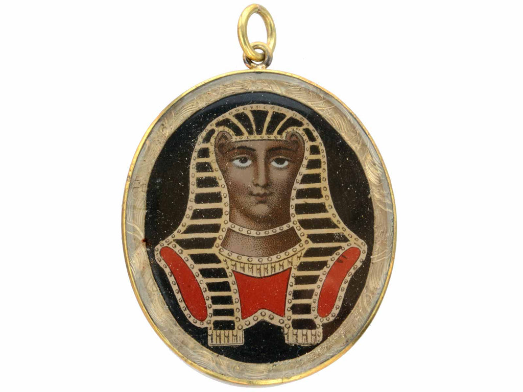 1880s Egyptian Pharaoh Pendant