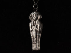 thumbnail of 1920s Sarcophagus Pendant Necklace (on black background)