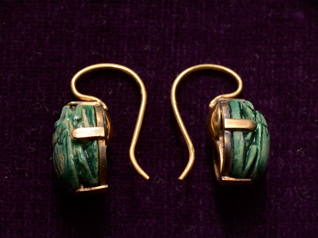 1920s Scarab Earrings