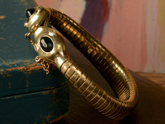 1940-50s Sapphire Snake Bracelet