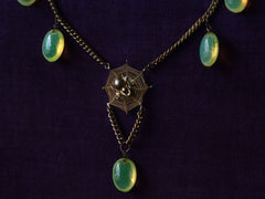 thumbnail of 1920s Spider Web Necklace (detail)