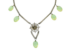 thumbnail of 1920s Spider Web Necklace (on white background)