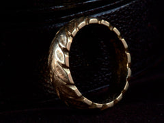 thumbnail of 1940s Tiffany & Co Laurel Band (side view)