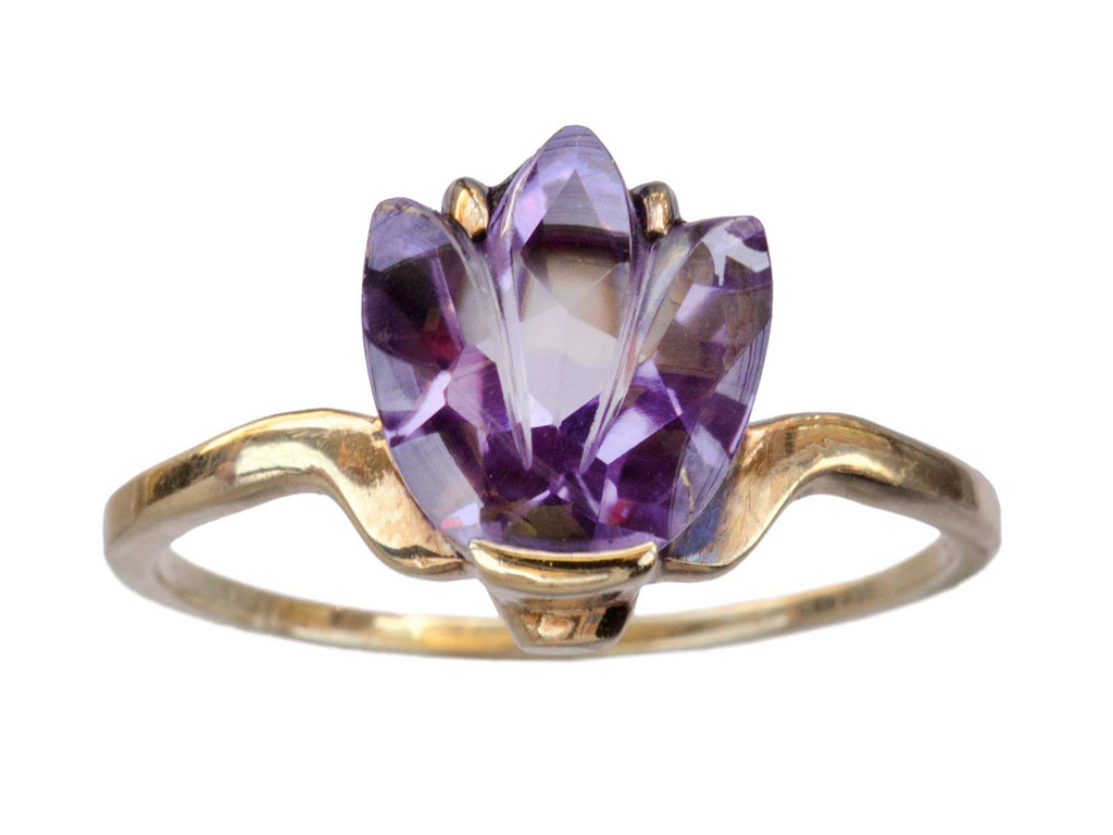 1950s Tulip Ring (on white background)