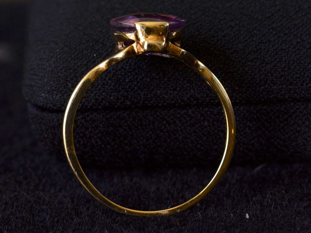 1950s Tulip Ring (profile view)