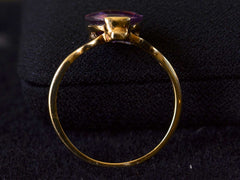 thumbnail of 1950s Tulip Ring (profile view)