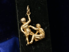 thumbnail of 1957 Ancient Olympians Charm (backside view)