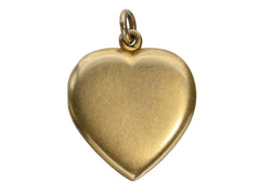 thumbnail of c1910 Gold Heart Locket (on white background)