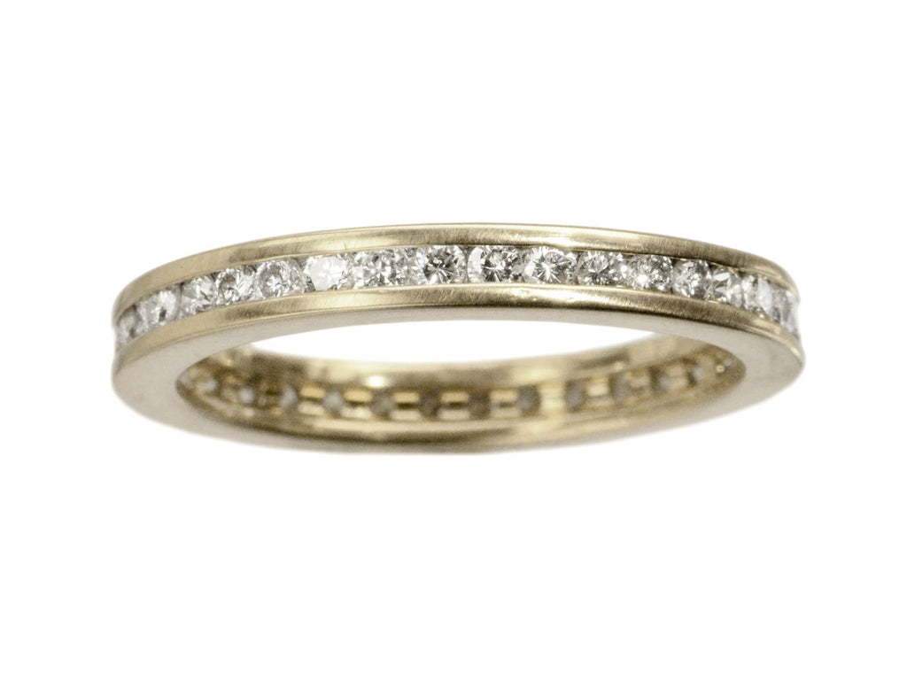 c1980 Yellow Gold Eternity (on white background)