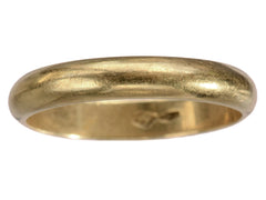 thumbnail of c1950 4.0mm 18K Yellow Gold Wedding Band (on white background)