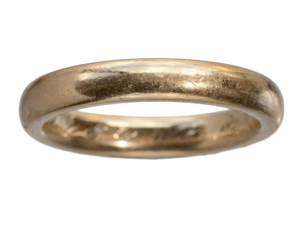 1907 3.5mm 18K Wedding Band (on white background)