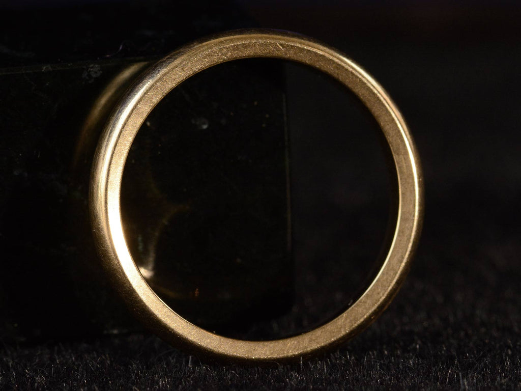 c1920 3.5mm 14K Band (profile view)
