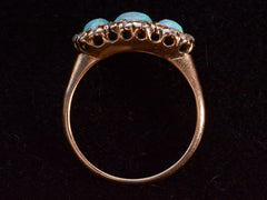 thumbnail of c1890 Opal & Diamond Ring (profile view)