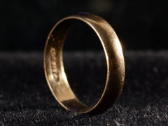 c1900 18K 4.3mm Band (side view)