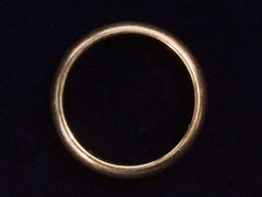 thumbnail of c1900 5.0mm Gold Band (profile view)