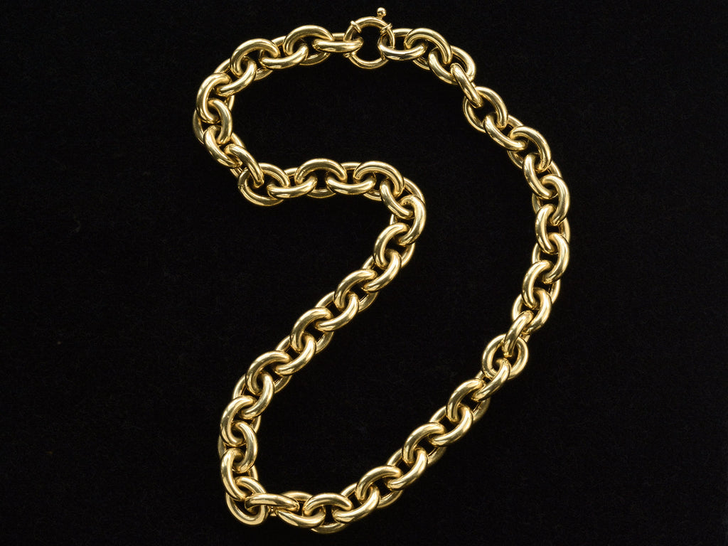 c1960 Gold Chain Necklace