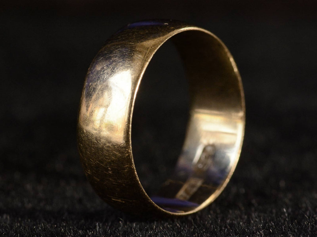 c1890 7.5mm 14K Band (side view)