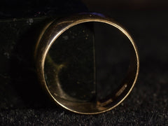 thumbnail of c1890 7.5mm 14K Band (profile view)