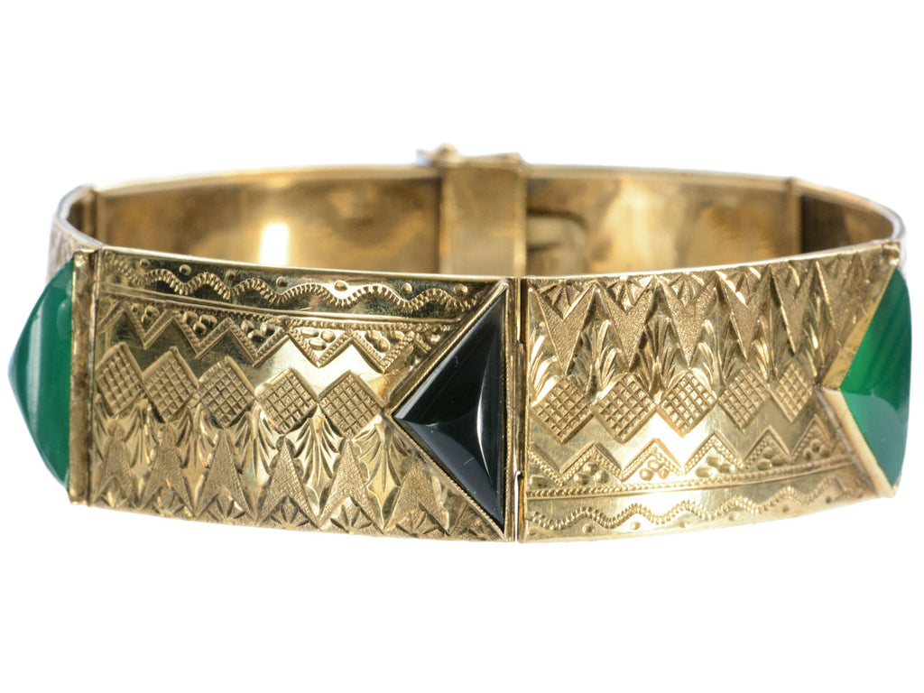 c1920 Austrian Deco Bracelet (on white background)