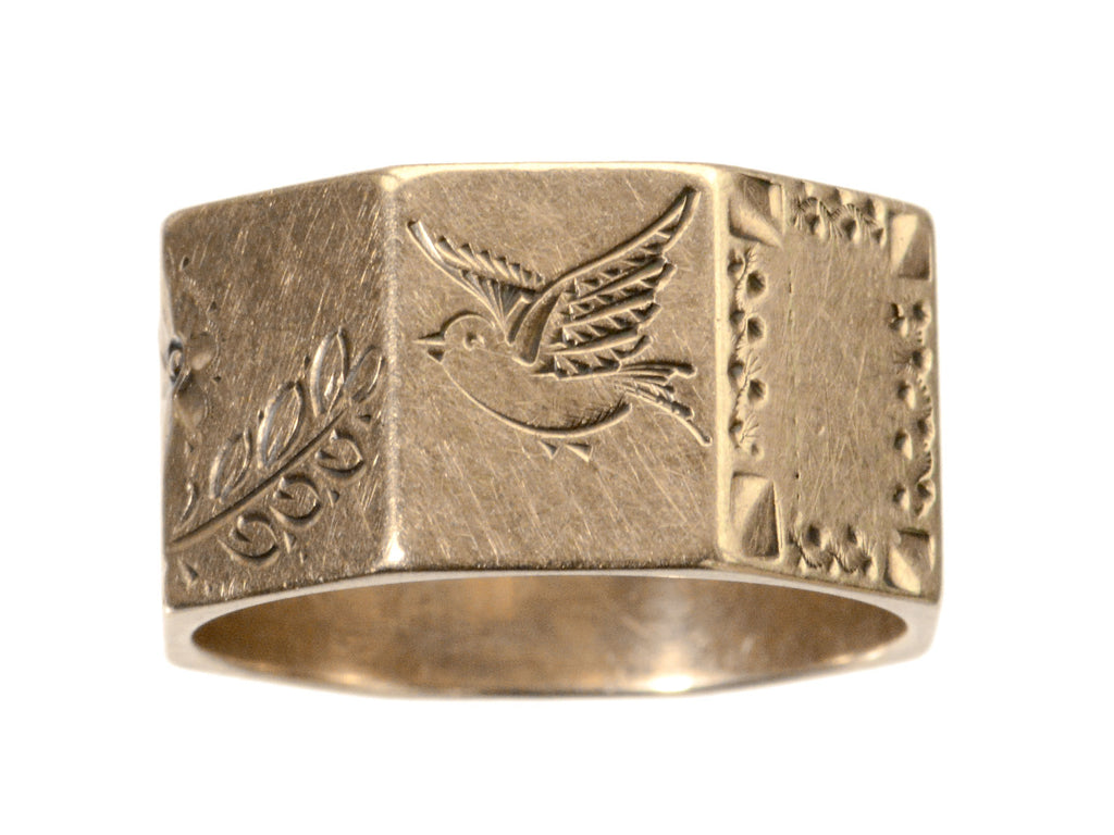 1885 Victorian Bird Band (shown on white background)