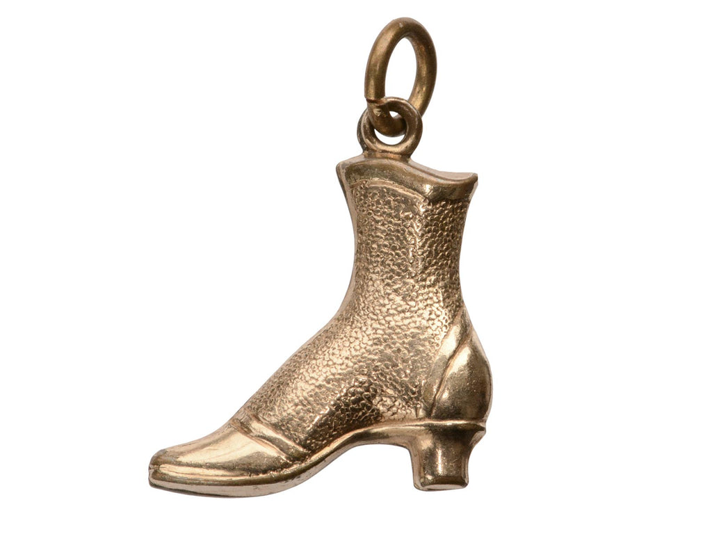 c1890 Victorian Boot Charm (on white background)