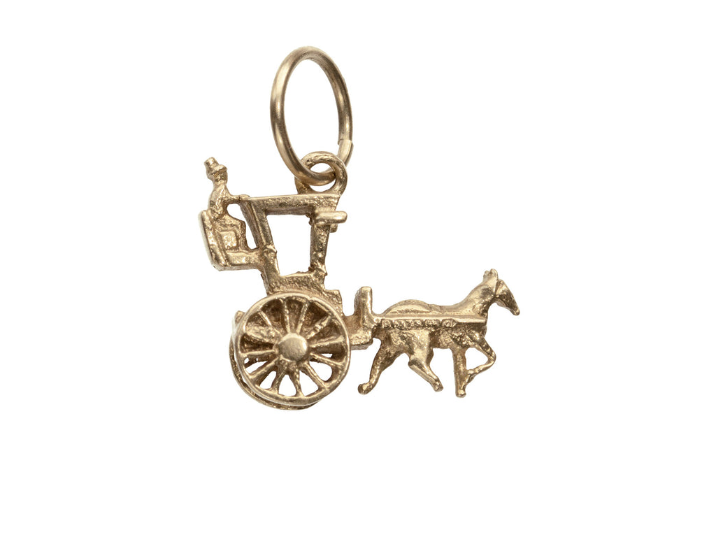 1963 Coach & Horse Charm (on white background)