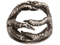 thumbnail of Vintage Silver Bird Claw Ring (on white background)