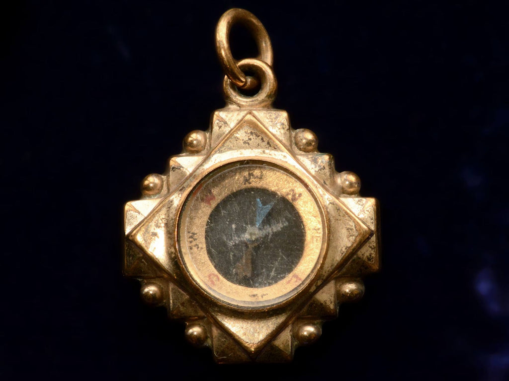 c1890 Compass Pendant