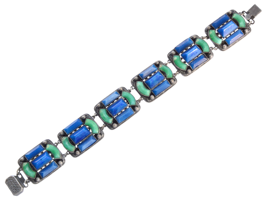 c1925 Czech Deco Bracelet