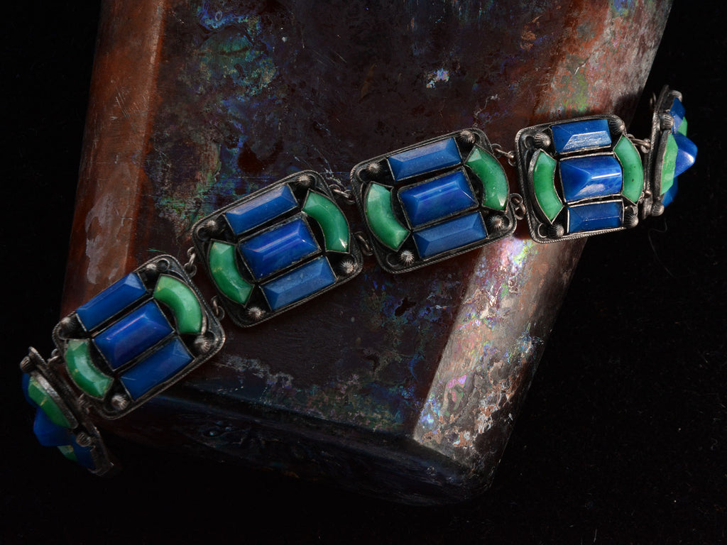 c1925 Czech Deco Bracelet
