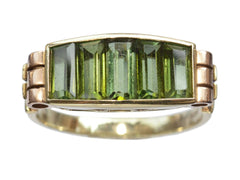 thumbnail of c1935 Deco Tourmaline Ring (on white background)