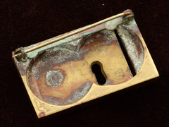 thumbnail of c1940 Door Lock Brooch (backside)