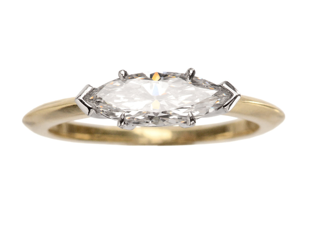 EB 0.90ct Marquise Ring (on white background)