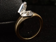 thumbnail of EB Diamond Locket Ring (shown open)
