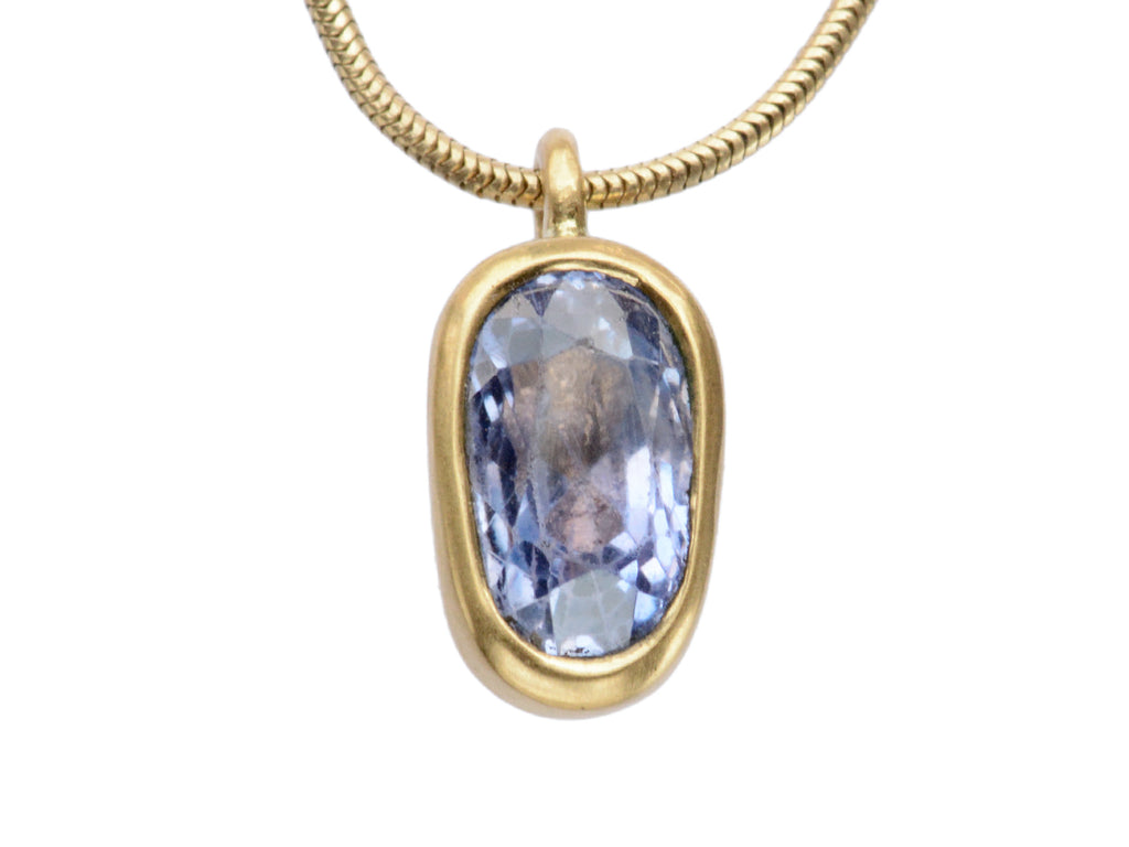 EB 3.40ct Sapphire Necklace (on white background)