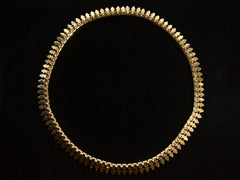 thumbnail of c1890 French 18K Collar (on black background)
