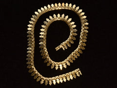 thumbnail of c1890 French 18K Collar (shown open)