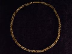 thumbnail of c1800 Georgian Lace Chain (profile view)