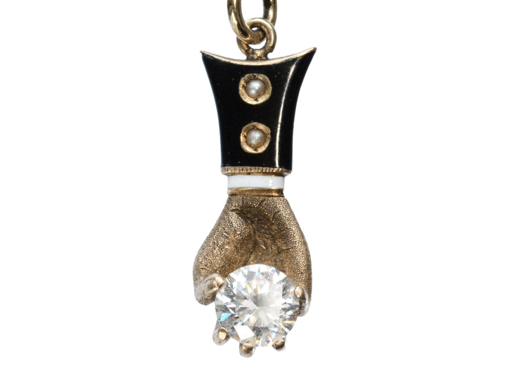 c1890 Hand Pendant (on white background)