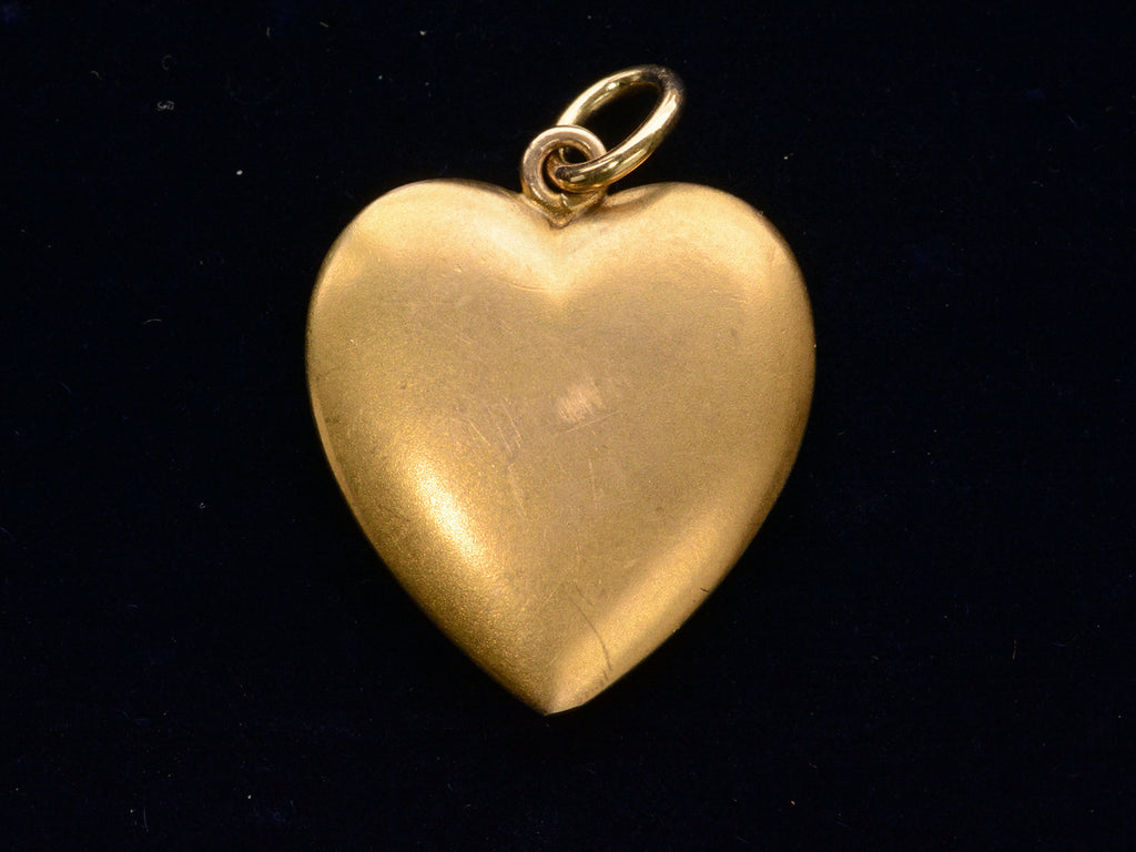 c1890 Fancy Heart Charm