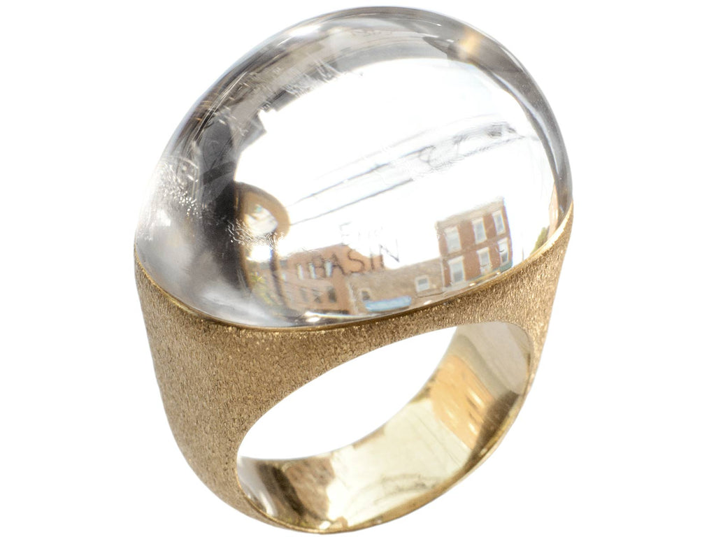 c1990 H. Stern Crystal Ring (on white background)