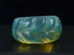 thumbnail of c1980 Lalique Ring (on black background)