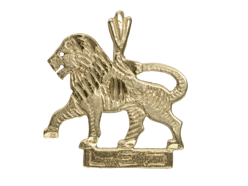 c1960 Leo Zodiac Charm (on white background)