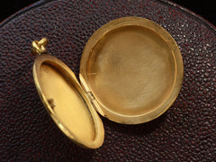 thumbnail of c1890 Diamond Lion Locket