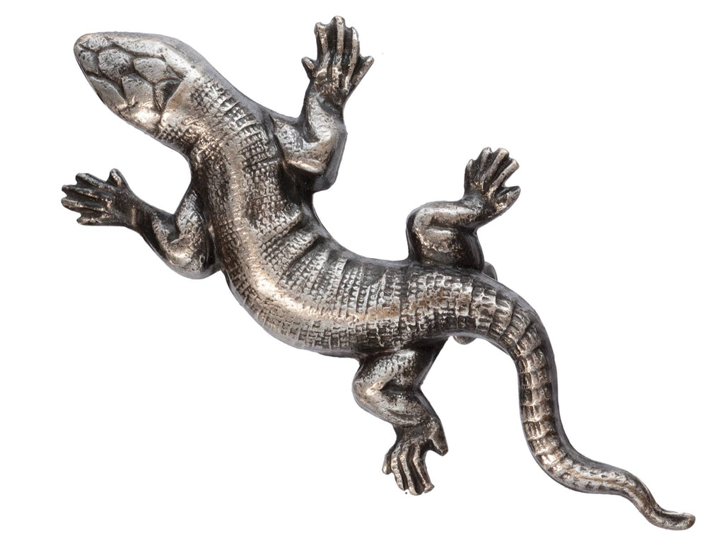 c1890 Lizard Brooch (on white background)