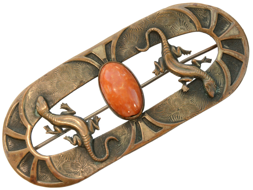 c1900 Arts & Crafts Sash Pin (on white background)