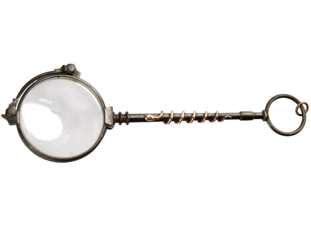 c1890 Snake Lorgnette (on white background)