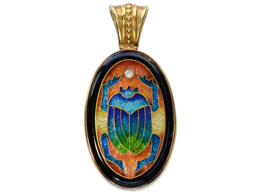 c1990 Magick Fusager Scarab (on white backgound)