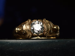 thumbnail of c1880 Diamond Monkey Ring (detail)