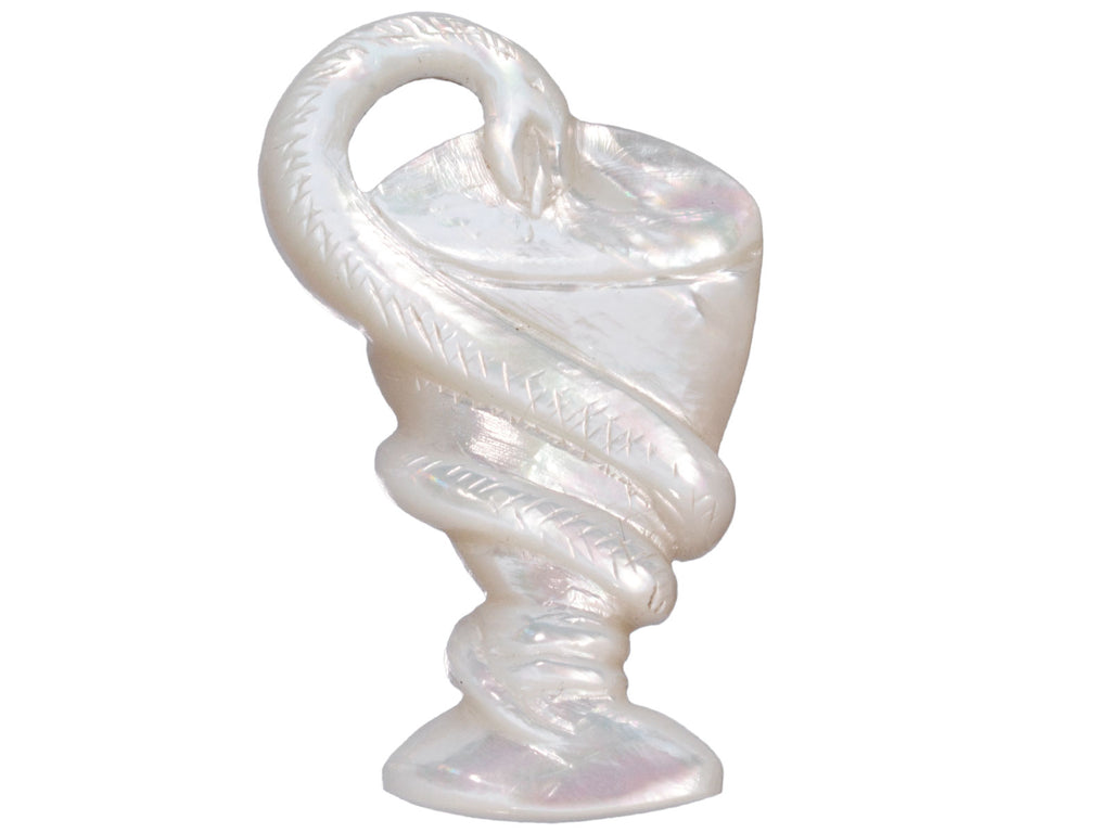 c1900 Snake & Cup Pin